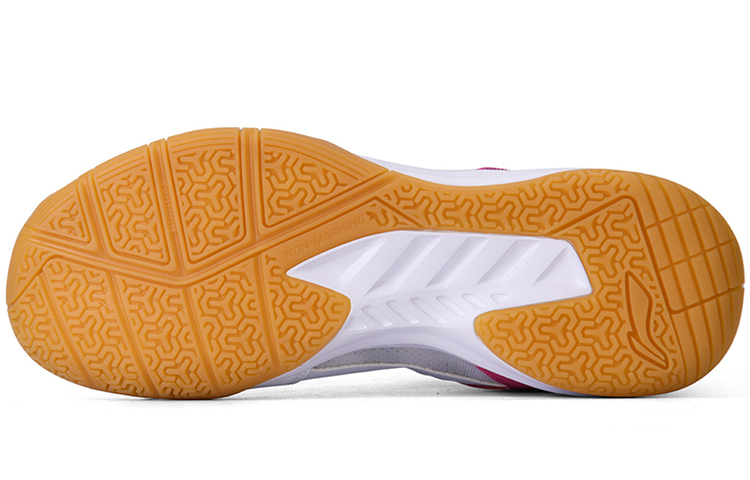 Li Ning Light Feather Textile, Synthetic Leather Cushioning Abrasion Resistant Breathable Lightweight