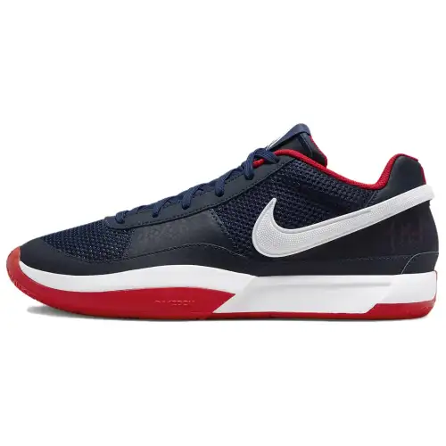 Nike Ja 1 Morant generation comfortable and versatile low-top basketball shoes for men and women, blue and red