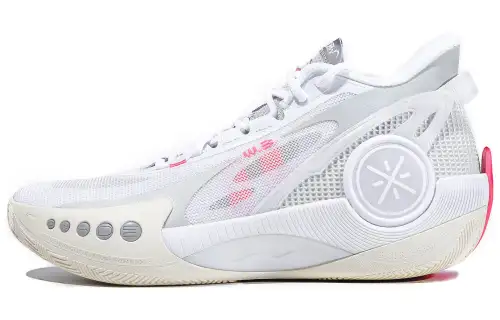 LiNing Phantom 3 Wade's Way Wear-resistant and Breathable Low-top Basketball Shoes Men's White Gray