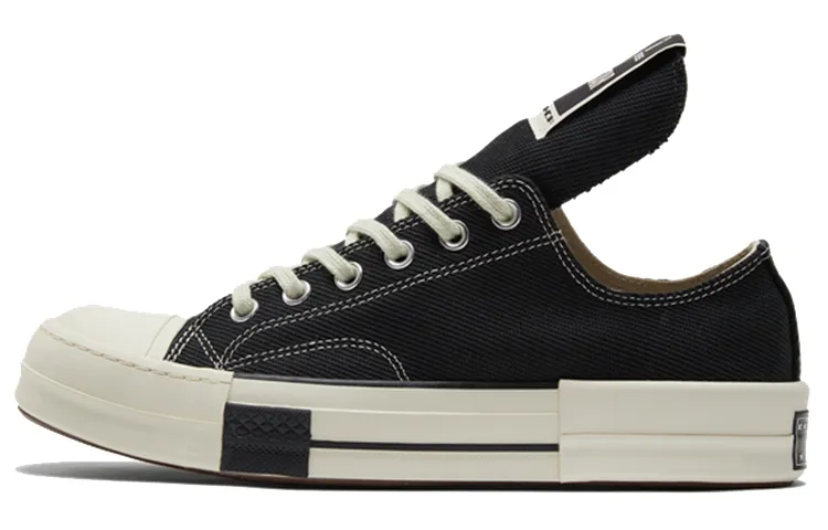 Chuck 70 Rick Owens x Chuck 70 Drkshdw Drkstar Converse Low 'Black'