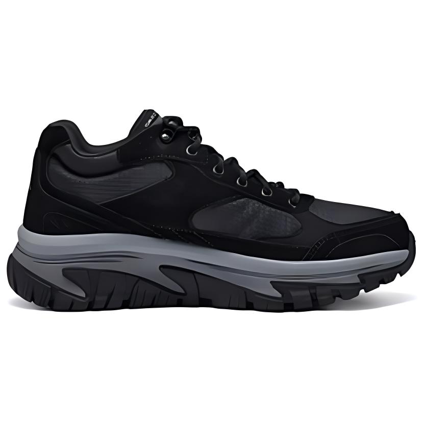 Skechers OUTDOOR MENS Abrasion Resistant Low top Hiking Shoes Men’s Black