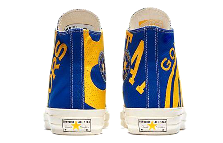 Кеды Converse 1970s Hi Gameday Golden State (сине-желтые) — фото 3