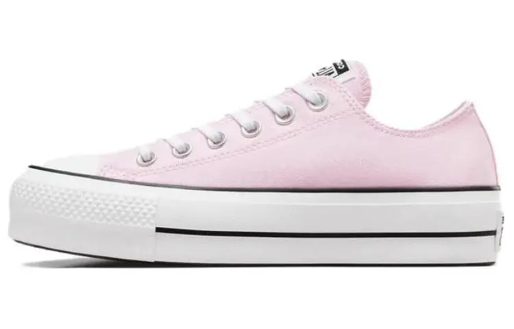Converse All Star Lift Abrasion Resistant Breathable Abrasion Resistant Breathable Low top Canvas Shoes Women's Purple