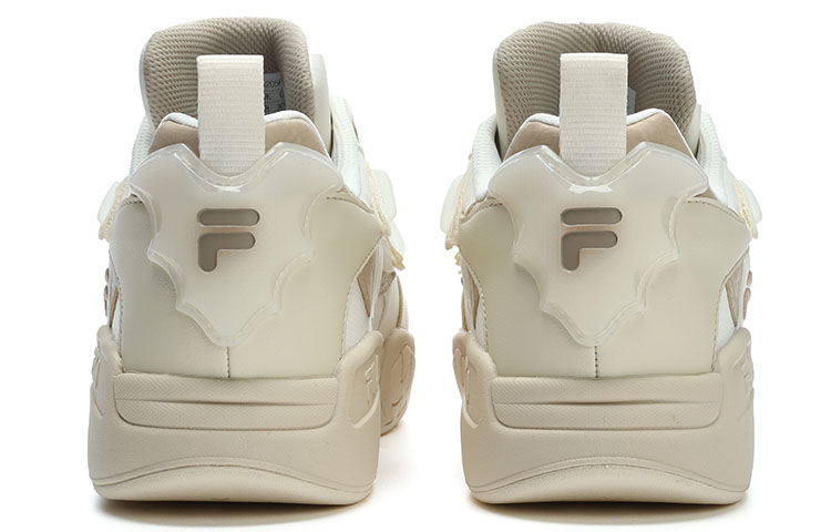 FILA FUSION Classic Basketball Shoes ‘White Beige’