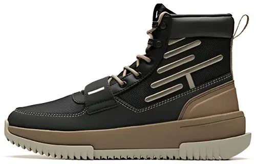 Anta Basketball Series KT Thompson Comfortable Everyday Shock Absorbing Anti-Slip Wear-Resistant High Top Basketball Shoes Men's Charcoal Gray