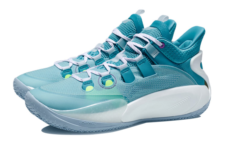 Li Ning SONIC 9 Low Textile, Synthetic Leather, TPU Cushioning Slip Resistant Abrasion Resistant Coverage Support
