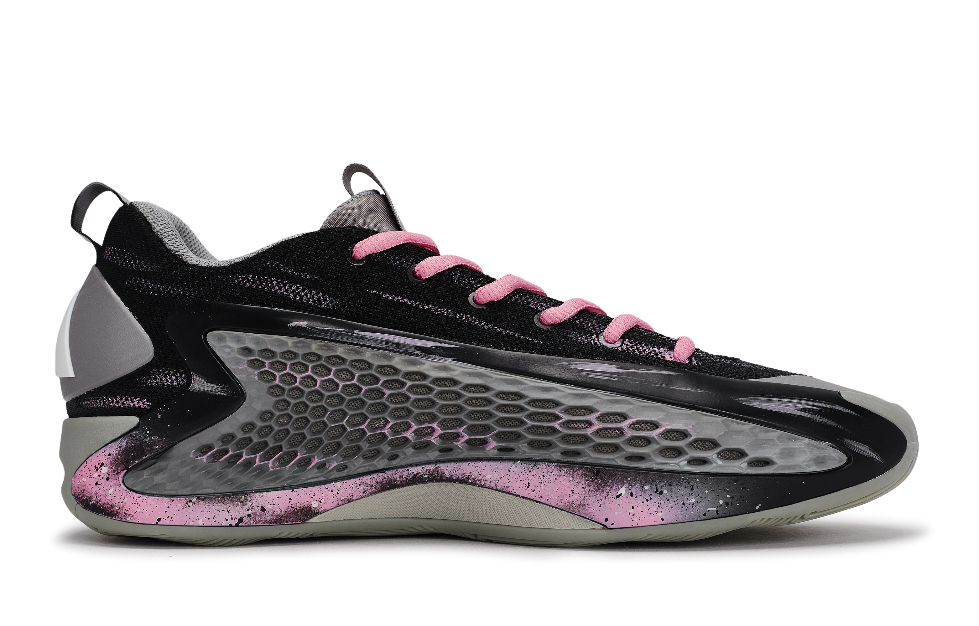 Adidas A.E. 1 811 Manufacturing, Starry Trail, Special Shoe Box Abrasion Resistant Low top Basketball Shoes Unisex