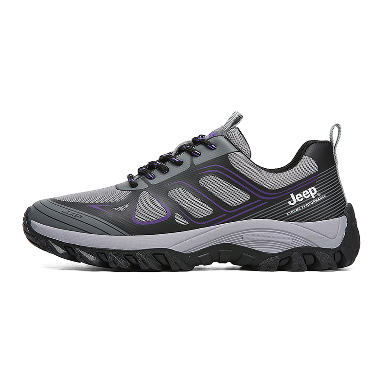 Jeep Low top Hiking Shoes Women’s Gray Purple