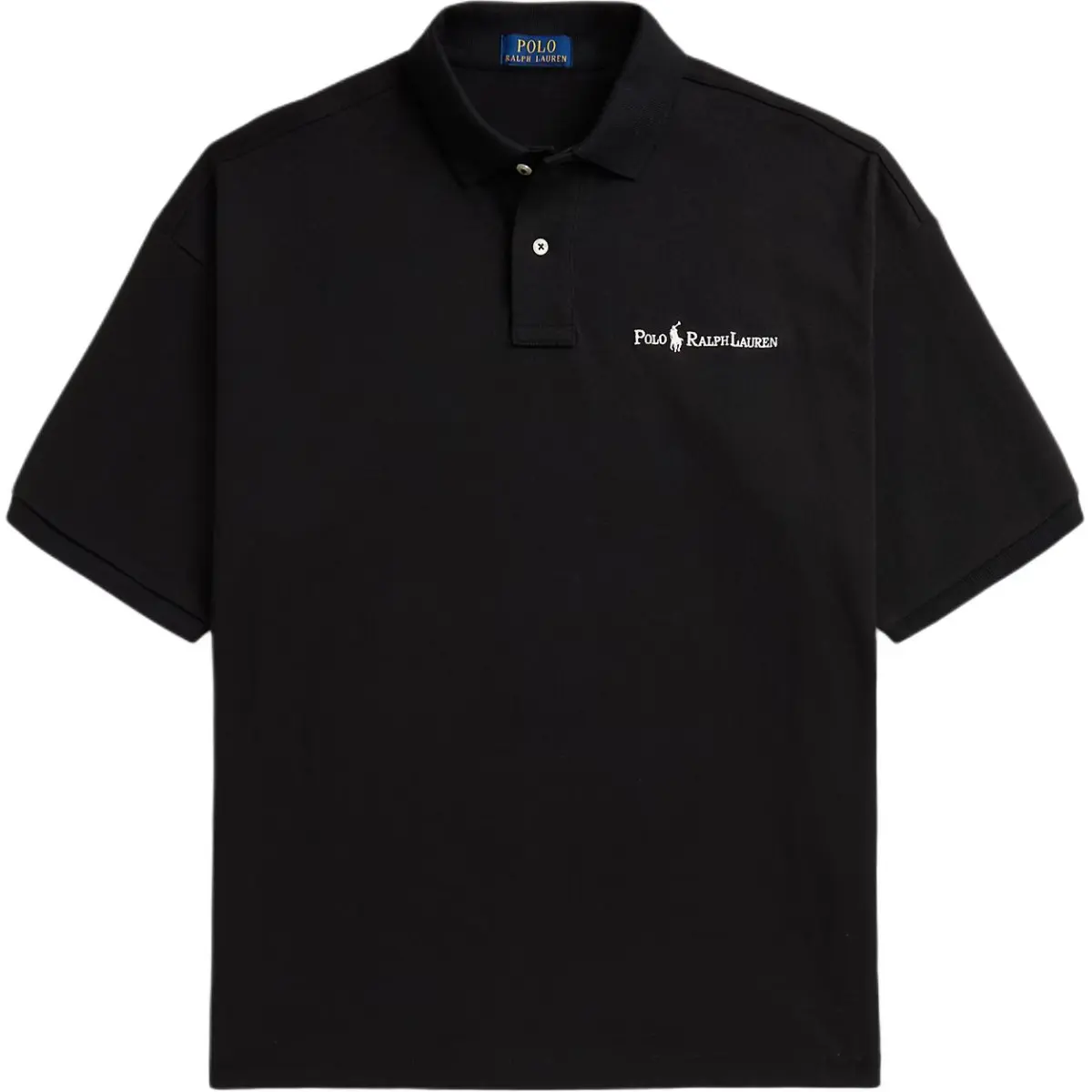 Polo Ralph Lauren FW25 Polo Shirt Loose Fit Men's Polo Black