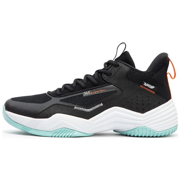 361° Cushioning Slip Resistant Low top Basketball Shoes Men’s Black White
