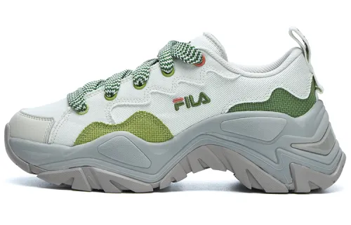 FILA Abrasion Resistant Breathable Lightweight Height Increasing Cushioning Low top Canvas Shoes Women's