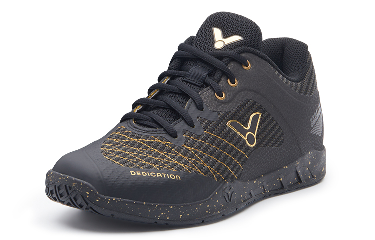 Victor Badminton Shoes Unisex Low Top Black/Gold