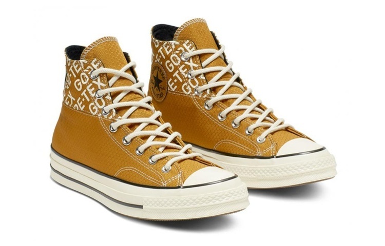 Кеды Converse Chuck Taylor 1970 Hi Hiker (бело-коричневые) — фото 3