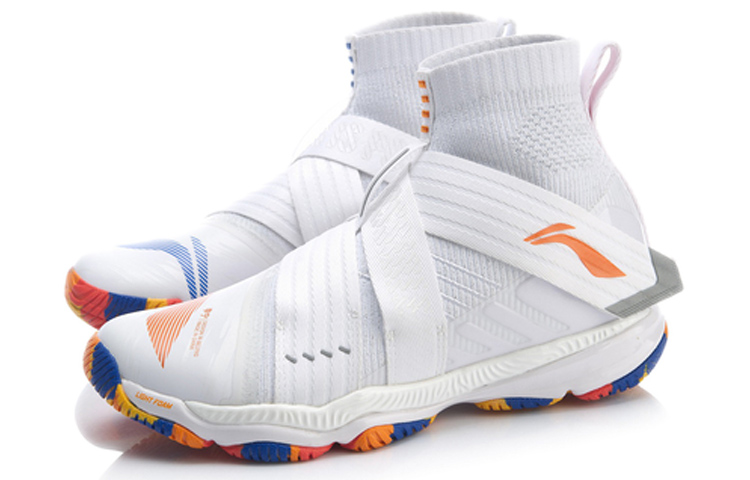 Li Ning Ranger 4 Generations PU Synthetic Leather Comfortable Cushioning Support High top