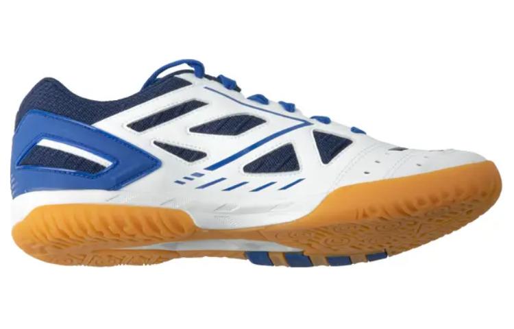 DECATHLON TTS 560 Cushioning Abrasion Resistant Cushioning, Wear Resistant Low top Table Tennis Shoes Unisex Blue White