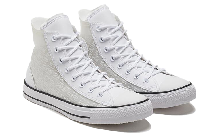 Кеды Converse Chuck Taylor All Star (бело-черные) — фото 3