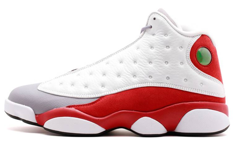 Мужские кроссовки Jordan Jordan Air Jordan 13 Retro Grey Toe (2014) OG (бело-красные)