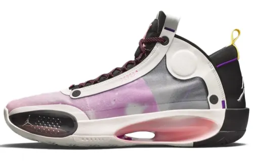 Air jordan, white oil, basketball shoes for men and women