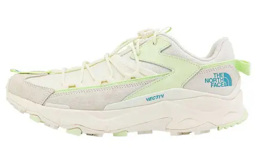 THE NORTH FACE Vectiv Slip Resistant Abrasion Resistant Low top Mountaineering & Hiking Shoes Women's Beige Green