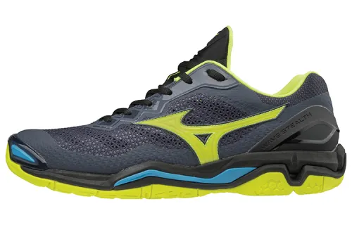 Mizuno Wave Stealth 5 'Black Yellow'