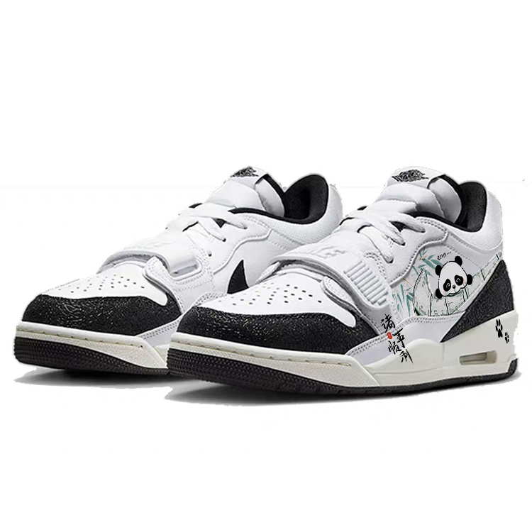 Jordan Legacy 312 Vintage Basketball Shoes Women’s Low Top Black/White