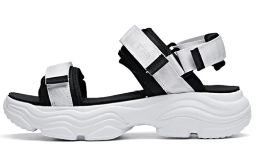 Anta Beach Sandals Women's Black White