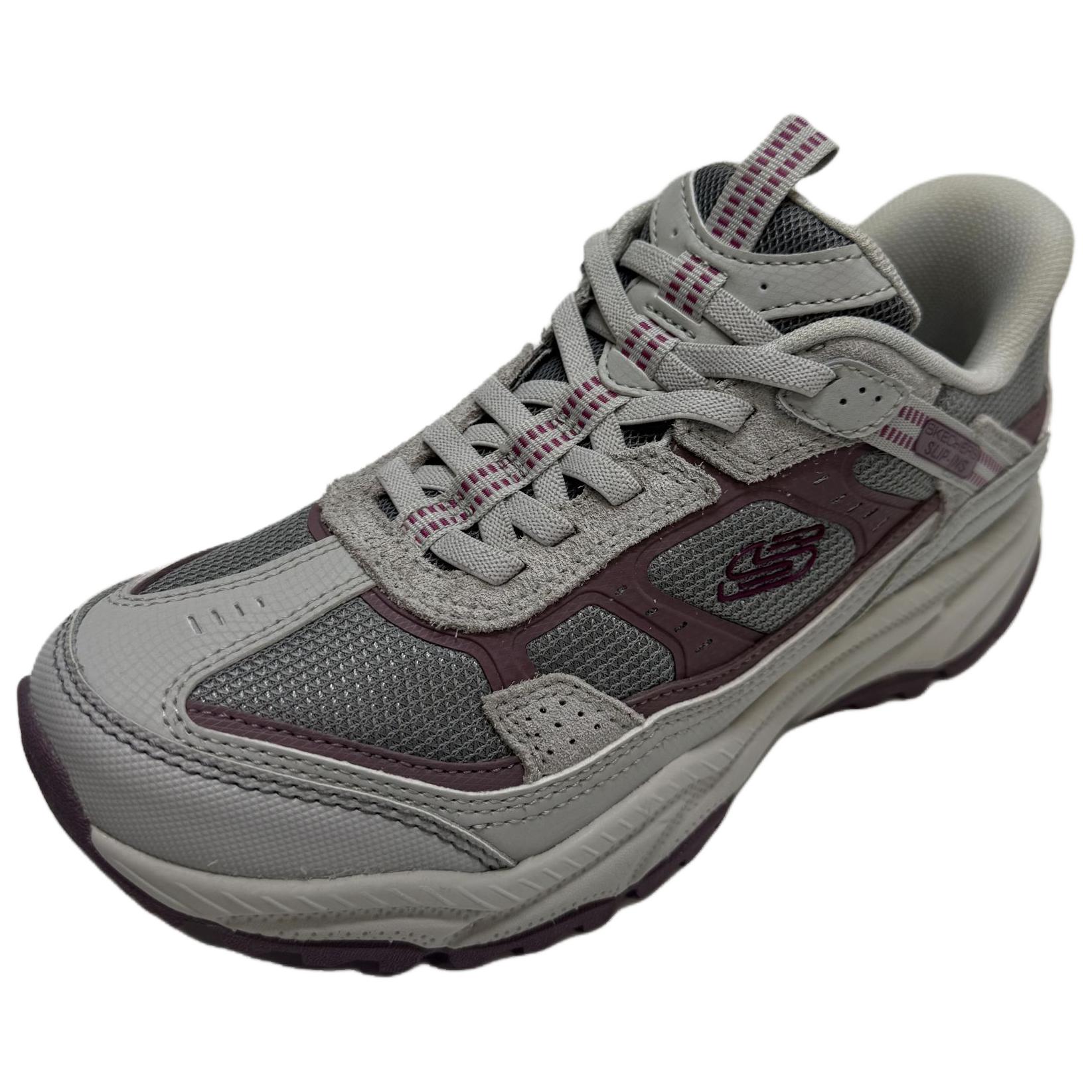 Skechers OUTDOOR Abrasion Resistant Abrasion Resistant Low top Mountaineering Shoes Women’s Gray Pink