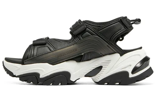 Skechers Cali Stamina V2 Sandals 'Black White' Women's