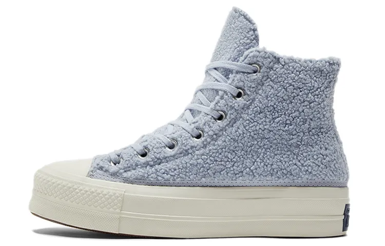 Chuck Taylor All Star Wmns Converse Platform High 'Cozy Sherpa - Ghost' Women's