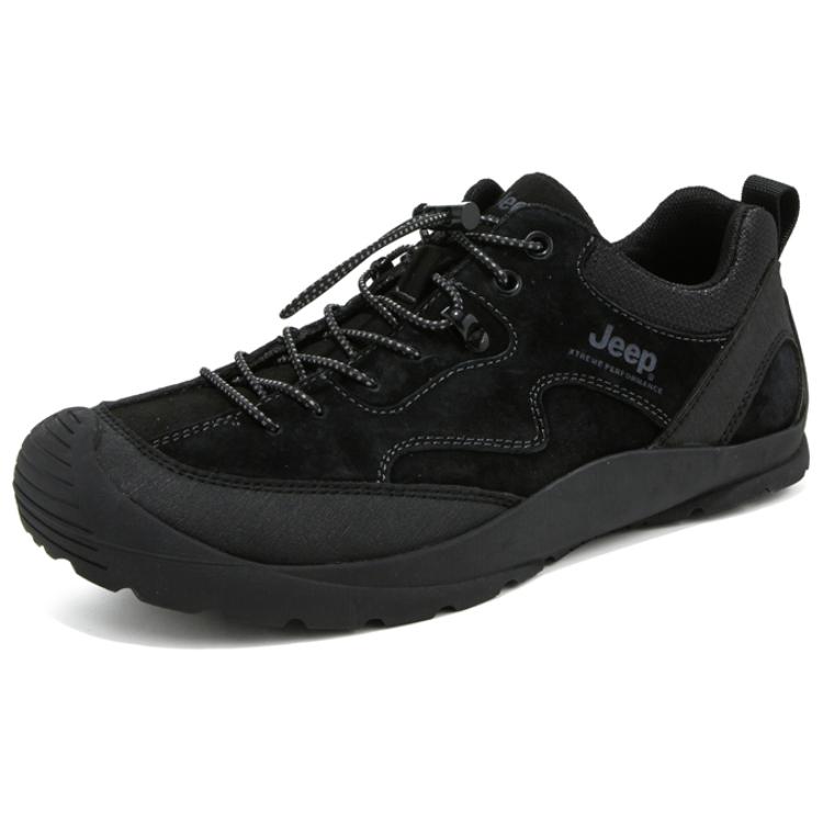 Jeep Abrasion Resistant Low top Mountaineering Shoes Men’s Black