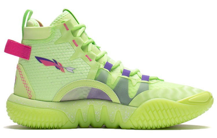 Li Ning Badfive 2 Textile, Synthetic Leather, TPU Cushioning Slip Resistant Abrasion Resistant Coverage Support Rebound
