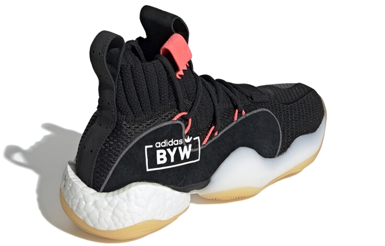 Кроссовки adidas originals Crazy BYW X Boost (черные) — фото 3