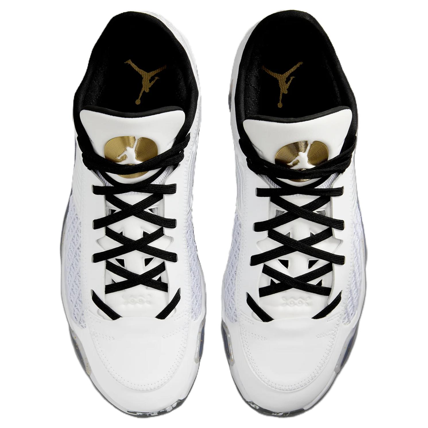 Air Jordan 38 Low Pf ‘White Metallic Gold Black’
