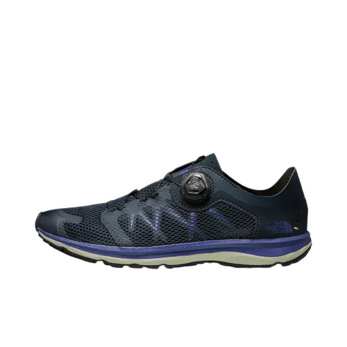 THE NORTH FACE Abrasion Resistant River Trekking Shoes Men's Blue Black
