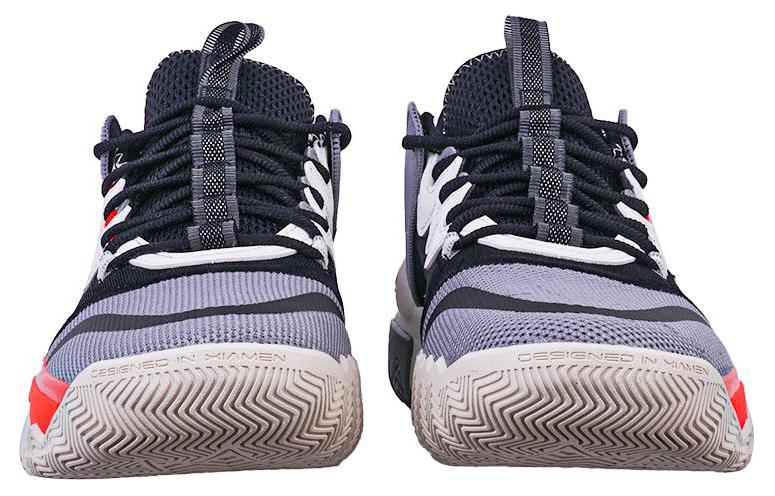 361° Sports Slip Resistant Abrasion Resistant Low top Basketball Shoes Men’s Invisible Gray Black