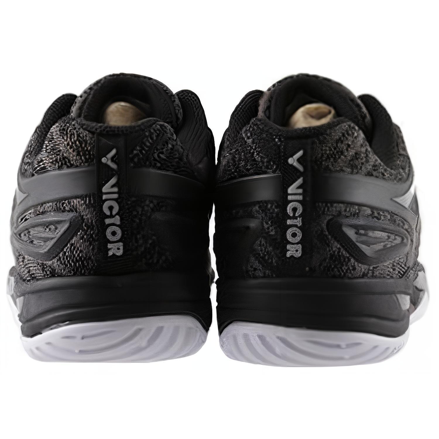 VICTOR Slip Resistant And Breathable Slip Resistant And Breathable Low top Badminton Shoes Unisex White Black