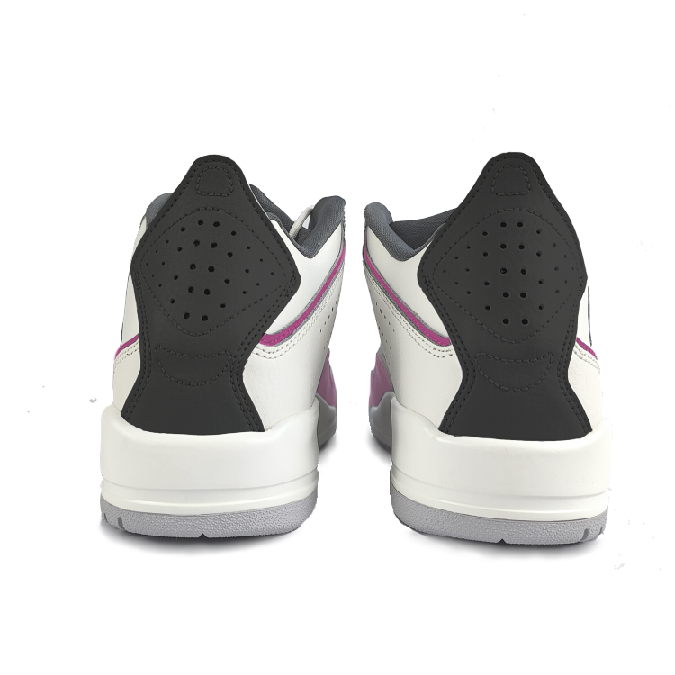 Jordan Courtside 23 Cushioning Slip Resistant Mid top Vintage Basketball Shoes Men’s Pink White Gray