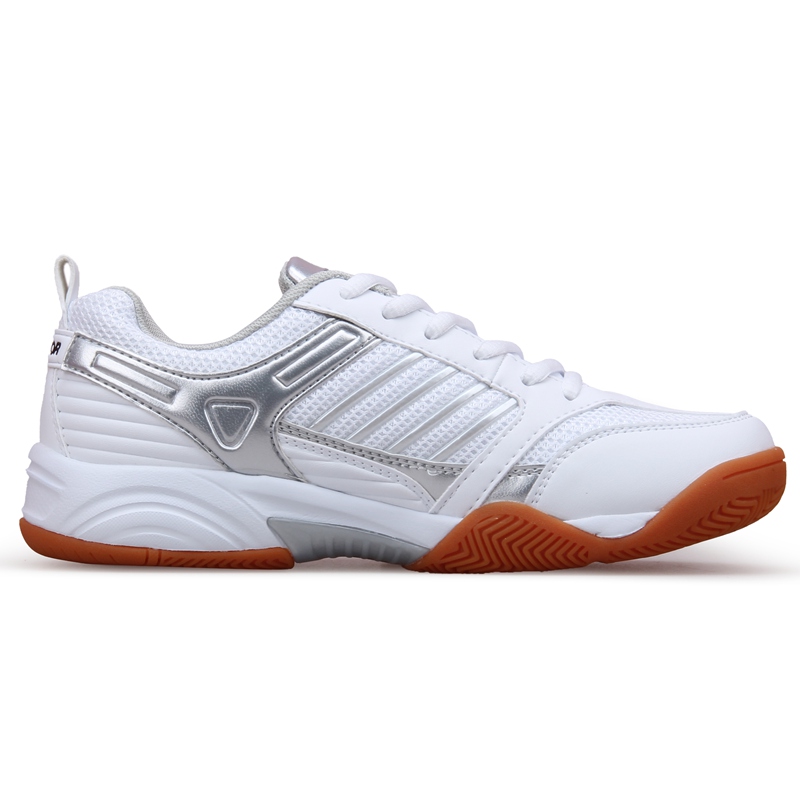 Warrior Textile, Synthetic Leather Competition Slip Resistant And Breathable Low top Badminton Shoes Unisex