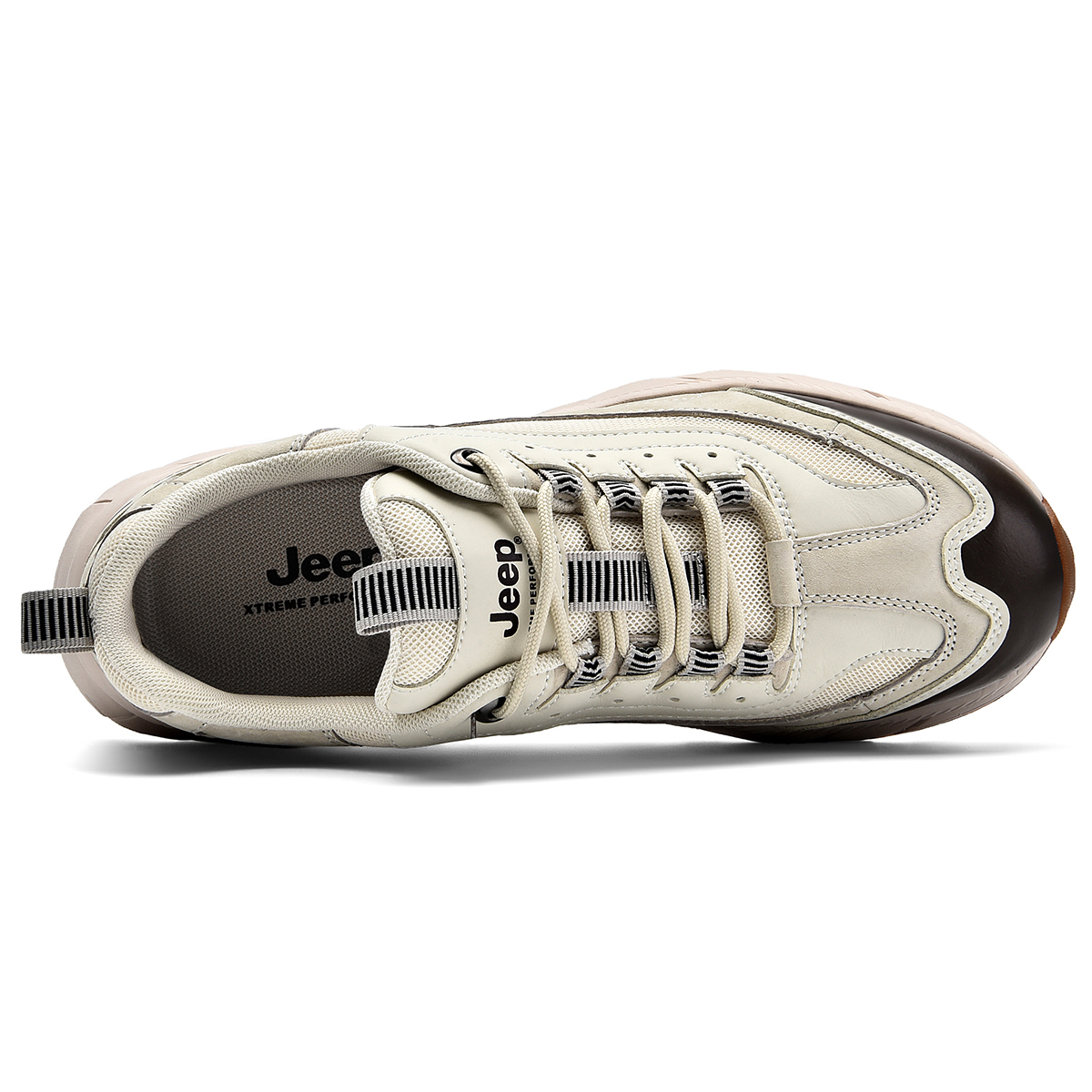 Jeep Cushioning Abrasion Resistant Breathable Low top Mountaineering Shoes Men’s Sand