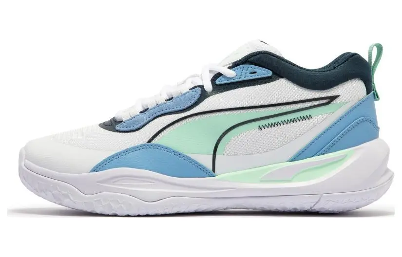 PUMA Playmaker Pro Slip Resistant Abrasion Resistant Slip Resistant Abrasion Resistant Low top Basketball Shoes Unisex
