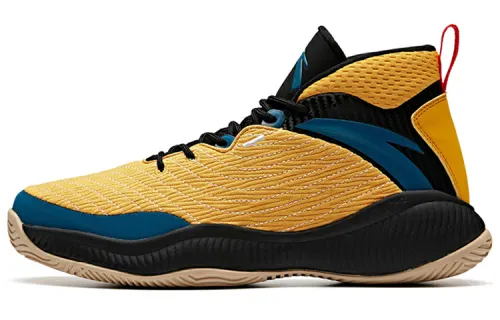 Anta Cushioning Slip Resistant Abrasion Resistant Breathable High top Basketball Shoes Men's