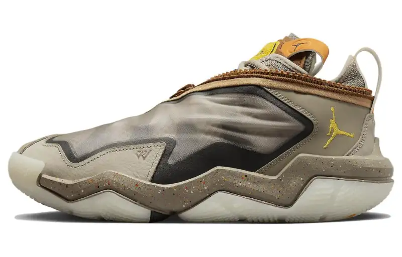 Jordan Why Not .6 Basketball Shoes Men's Low Top Brown/Gray