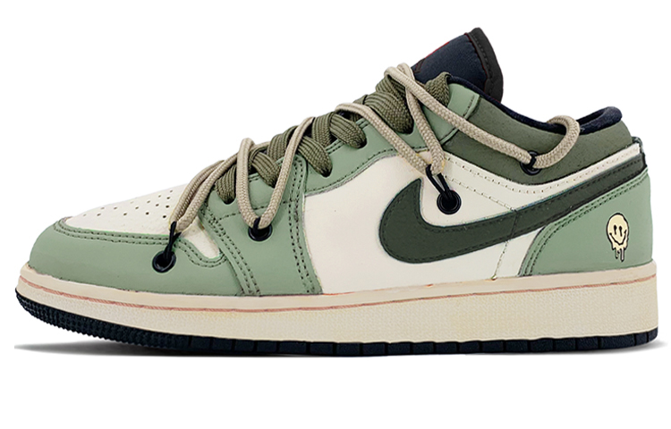 Jordan Air Jordan 1 Low top Vintage Basketball Shoes Men’s Jasper