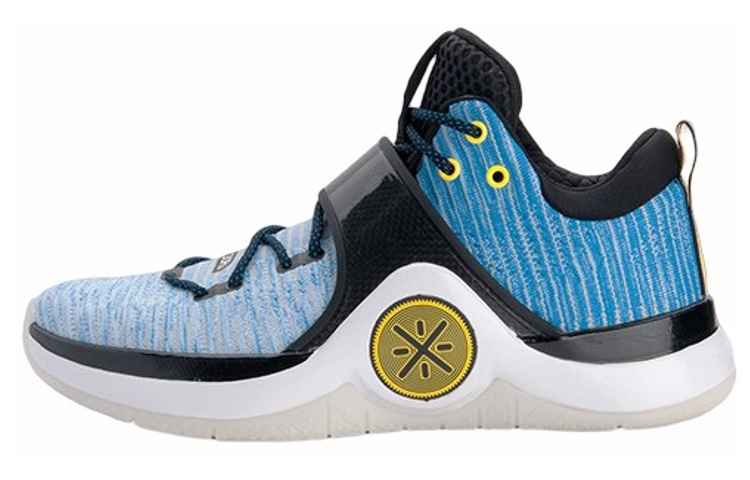 Li Ning Way Of Wade 6 Horizon Non slip Lightweight Low top Basketball Shoes Men’s White Blue