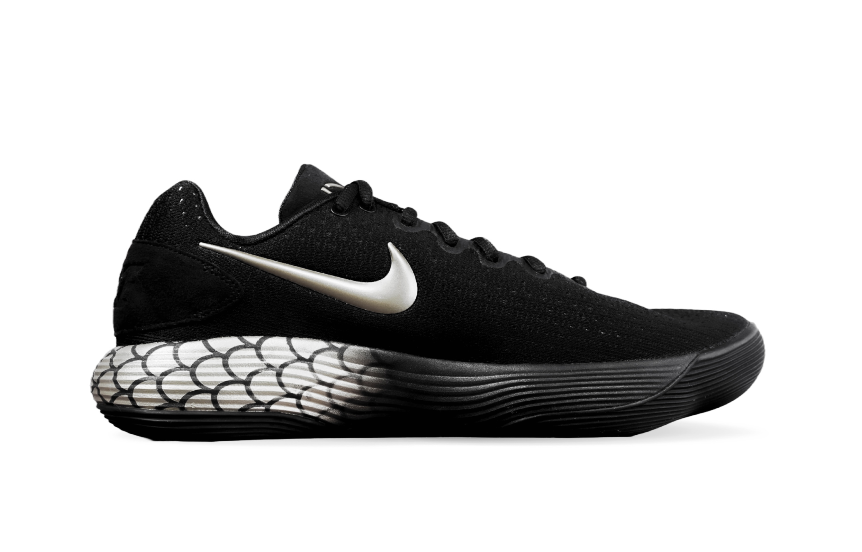 Nike Hyperdunk 2017 Abrasion Resistant Abrasion Resistant Low top Basketball Shoes Unisex Black Red