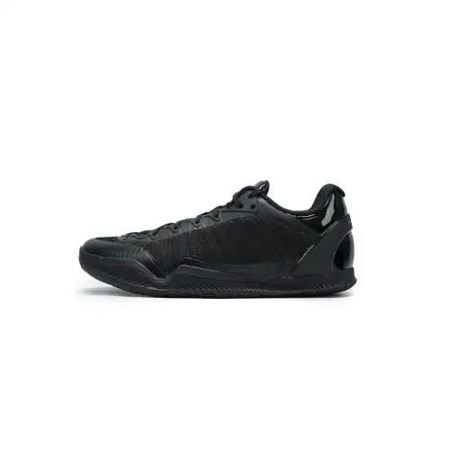 Serious Player Only Cushioning Slip Resistant Abrasion Resistant Low top Basketball Shoes Men's Black