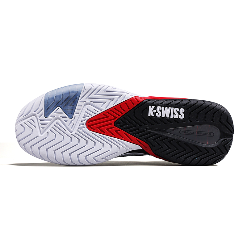 K·SWISS ULTRASHOT 4 Abrasion Resistant Low top Tennis Shoes Unisex Black White