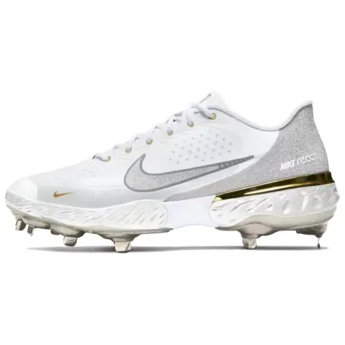 Nike Alpha Huarache Elite 3 Low White Smoke Grey