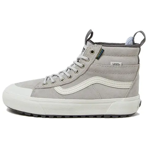 Vans SK8 HI High top Hiking Shoes Unisex Gray