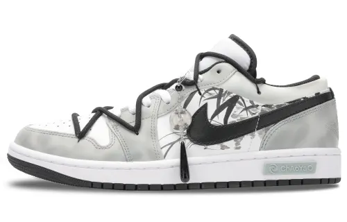 Jordan Air Jordan 1 Cushioning Slip Resistant Cushioning Slip Resistant Low top Vintage Basketball Shoes Men's